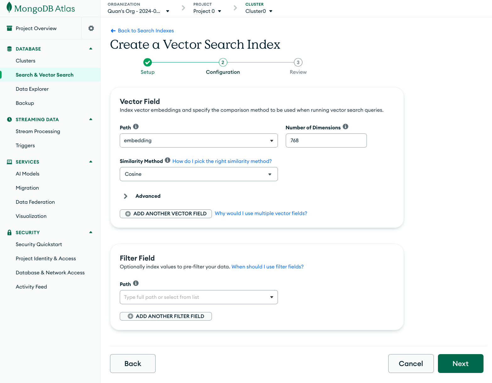 Lecture 17: Vector search in MongoDB — DASC 5410 - Data and Database ...